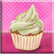 aimant cupcake