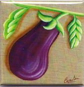 aimant aubergine