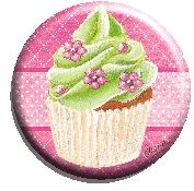 badge cupcake