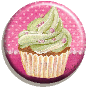 badge cupcake