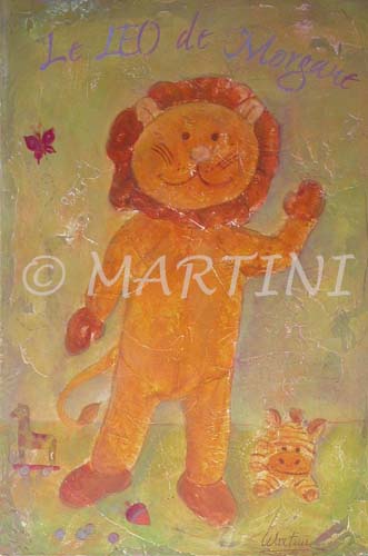 tableau-enfant-doudou-lion