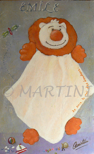 tableau-enfant-doudou-lion