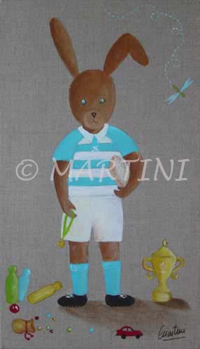 tableau-enfant-lapin-rugby
