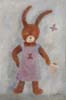 tableau-enfant-lapin-robe-mauve2