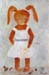 tableau-enfant-lapin-robe-blanche