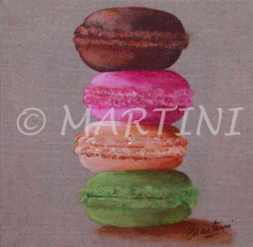 tableau macarons