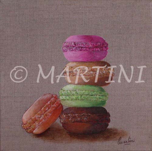 tableau macarons