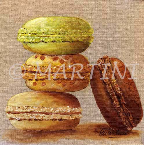 tableau macarons